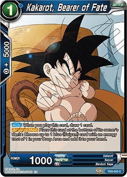 Image for Kakarot, Bearer of Fate (Clash of Fates) (TB3-022) - Dragon Ball Super: Masters