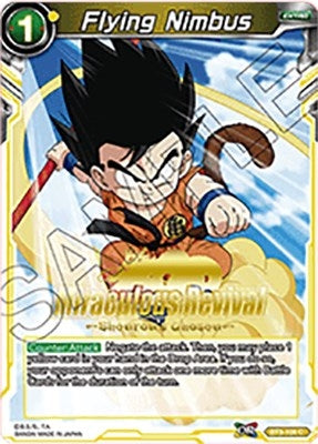 Image for Flying Nimbus (Shenron's Chosen Stamped) (Tournament Promotion Cards) (BT3-104) - Dragon Ball Super: Masters