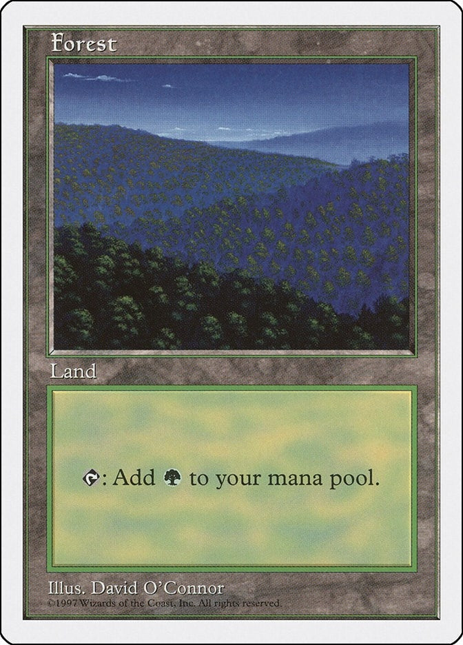 Image for Forest (447) (Fifth Edition) (447) - Magic: The Gathering