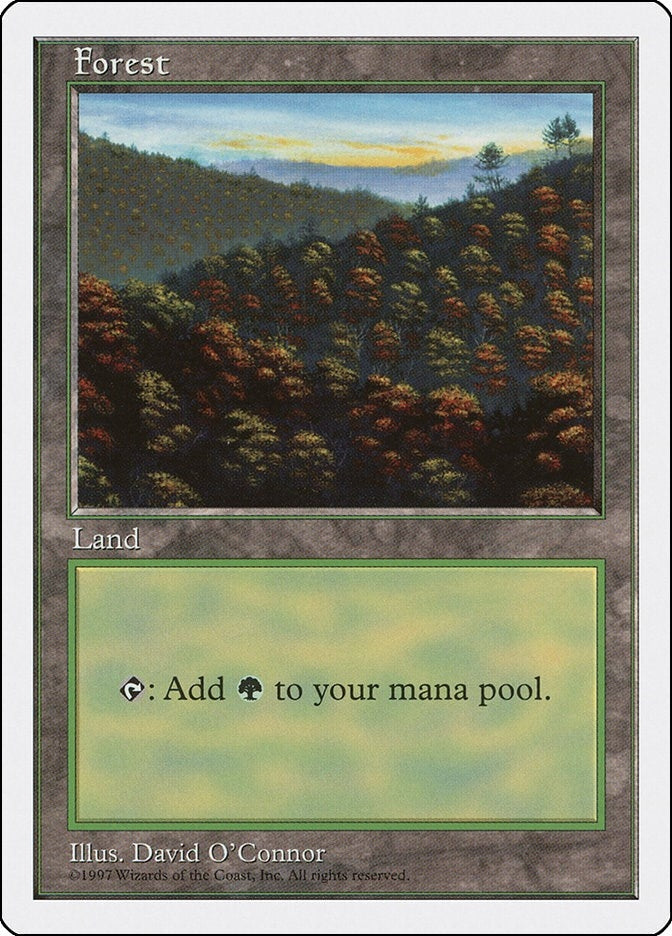 Image for Forest (448) (Fifth Edition) (448) - Magic: The Gathering