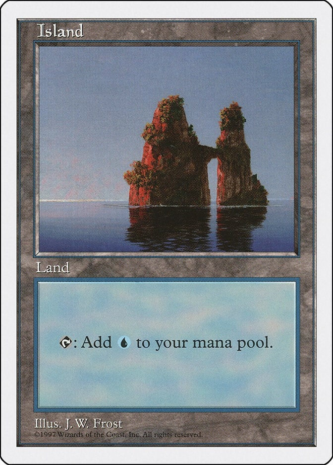Image for Island (436) (Fifth Edition) (436) - Magic: The Gathering
