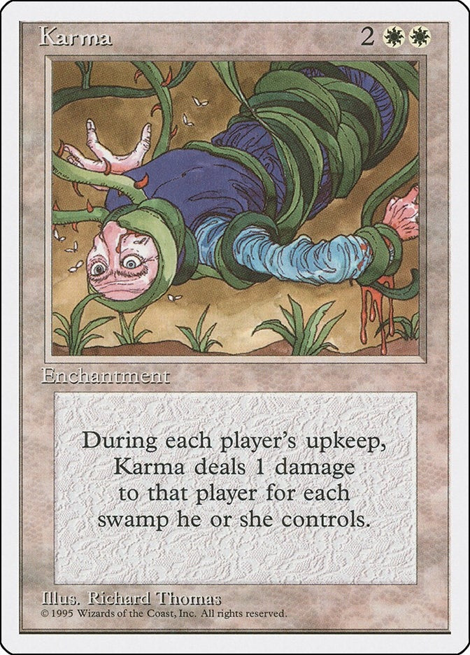 Image for Karma (Fourth Edition) - Magic: The Gathering