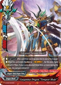 Image for Gargantua Dragon, "Tempest Mode" (S-SS02: 3 Garga Decks! Impact! Triple Punisher) (S-SS02/0003EN) - Future Card BuddyFight