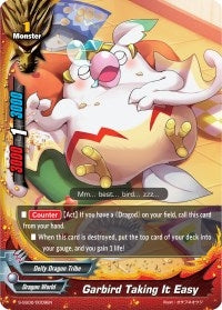 Image for Garbird Taking It Easy (S-SS02: 3 Garga Decks! Impact! Triple Punisher) (S-SS02/0009EN) - Future Card BuddyFight