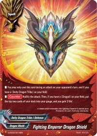 Image for Fighting Emperor Dragon Shield (S-SS02: 3 Garga Decks! Impact! Triple Punisher) (S-SS02/0014EN) - Future Card BuddyFight
