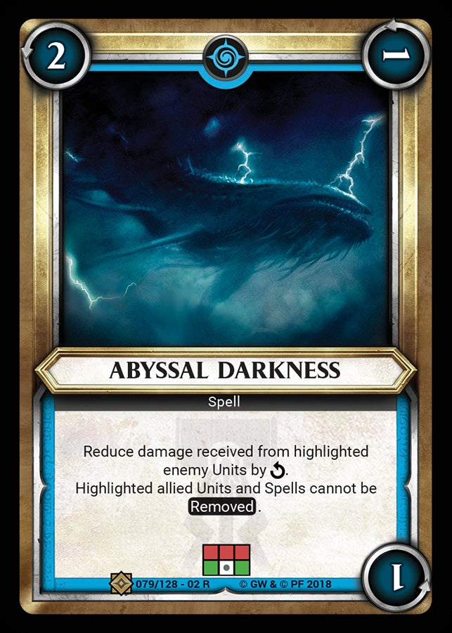 Abyssal Darkness Unclaimed (079) [WHAOSCO] - Warhammer Age of Sigmar Champions TCG Single