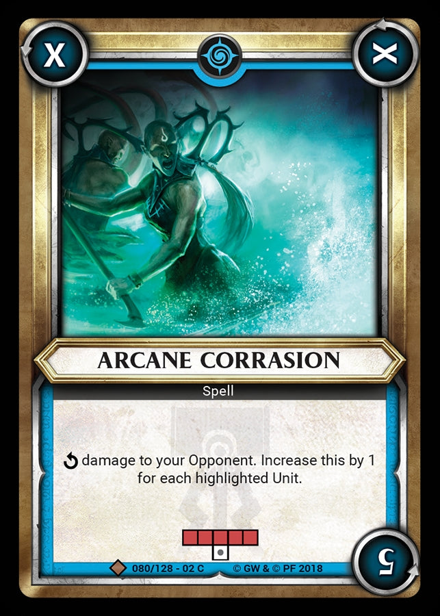 Arcane Corrasion Unclaimed (080) [WHAOSCO] - Warhammer Age of Sigmar Champions TCG Single
