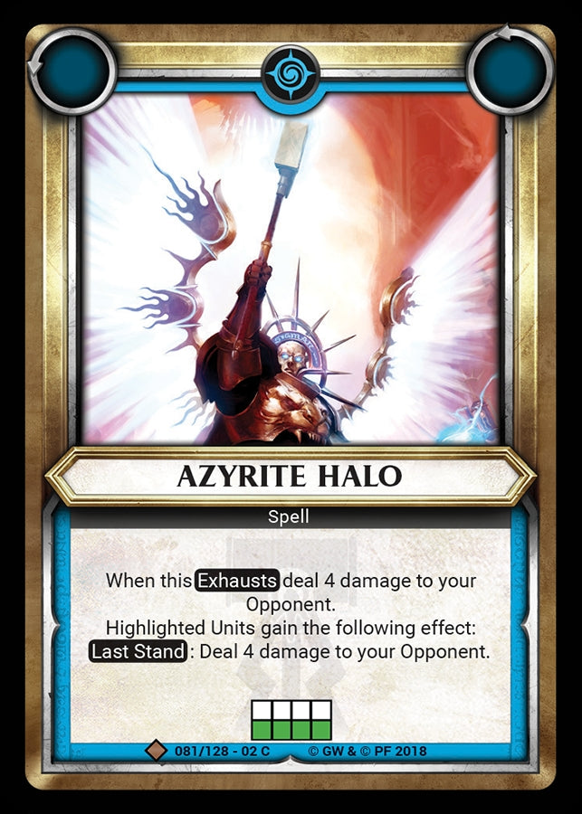 Azyrite Halo Unclaimed (081) [WHAOSCO] - Warhammer Age of Sigmar Champions TCG Single
