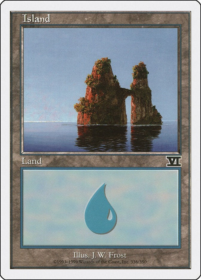 Image for Island (336) (Classic Sixth Edition) (336) - Magic: The Gathering