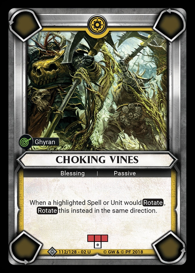 Choking Vines Unclaimed (112) [WHAOSCO] - Warhammer Age of Sigmar Champions TCG Single