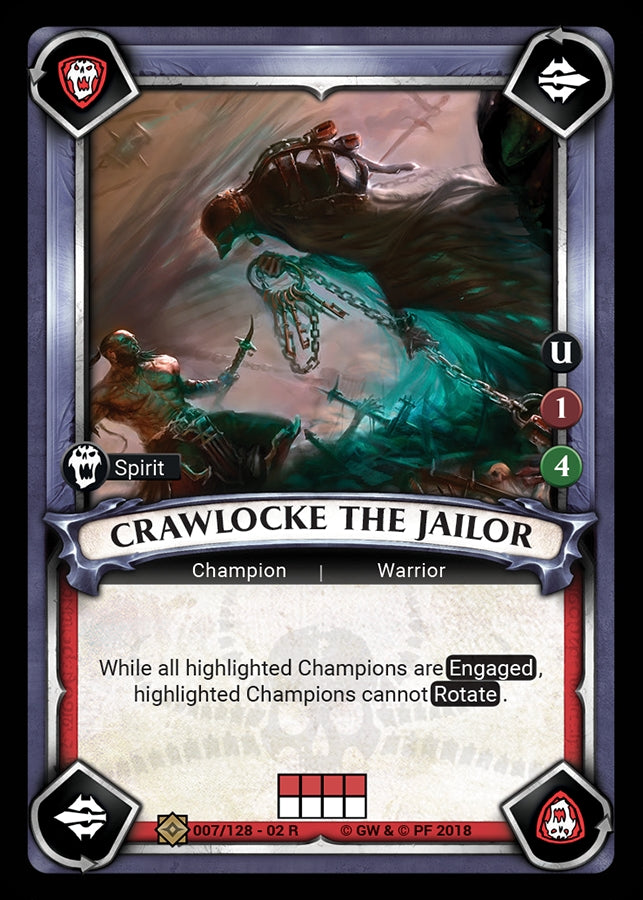 Crawlocke the Jailor Unclaimed (007) [WHAOSCO]