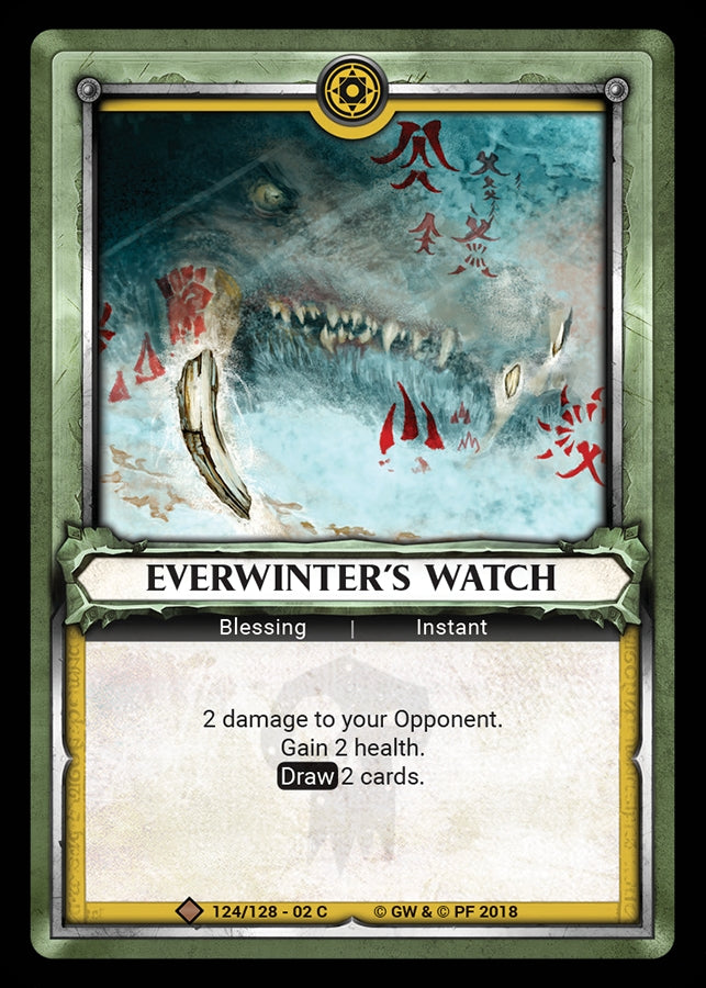Everwinter s Watch Unclaimed (124) [WHAOSCO] - Warhammer Age of Sigmar Champions TCG Single