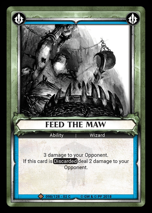 Feed the Maw Unclaimed (098) [WHAOSCO] - Warhammer Age of Sigmar Champions TCG Single