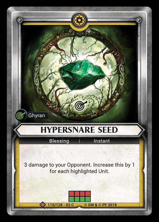 Hypersnare Seed Unclaimed (115) [WHAOSCO] - Warhammer Age of Sigmar Champions TCG Single