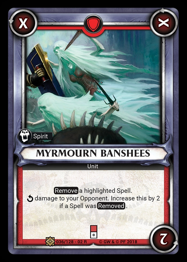 Myrmourn Banshees Unclaimed (036) [WHAOSCO] - Warhammer Age of Sigmar Champions TCG Single