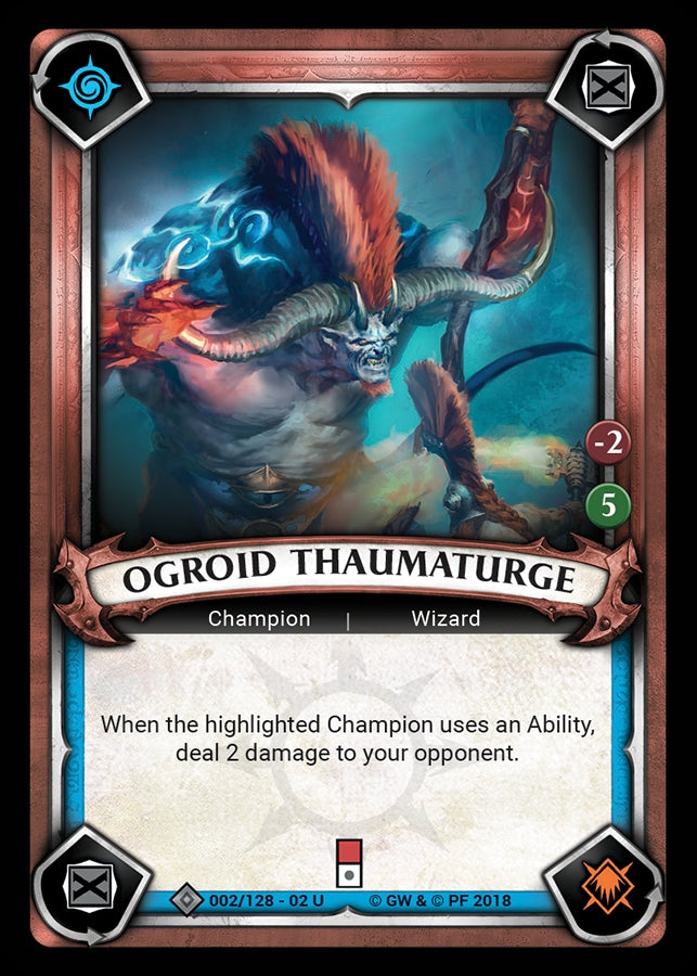 Ogroid Thaumaturge Unclaimed (002) [WHAOSCO]