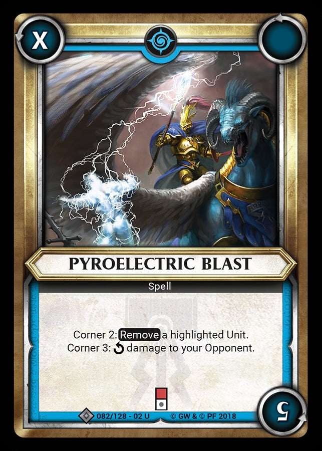 Pyroelectric Blast Unclaimed (082) [WHAOSCO] - Warhammer Age of Sigmar Champions TCG Single