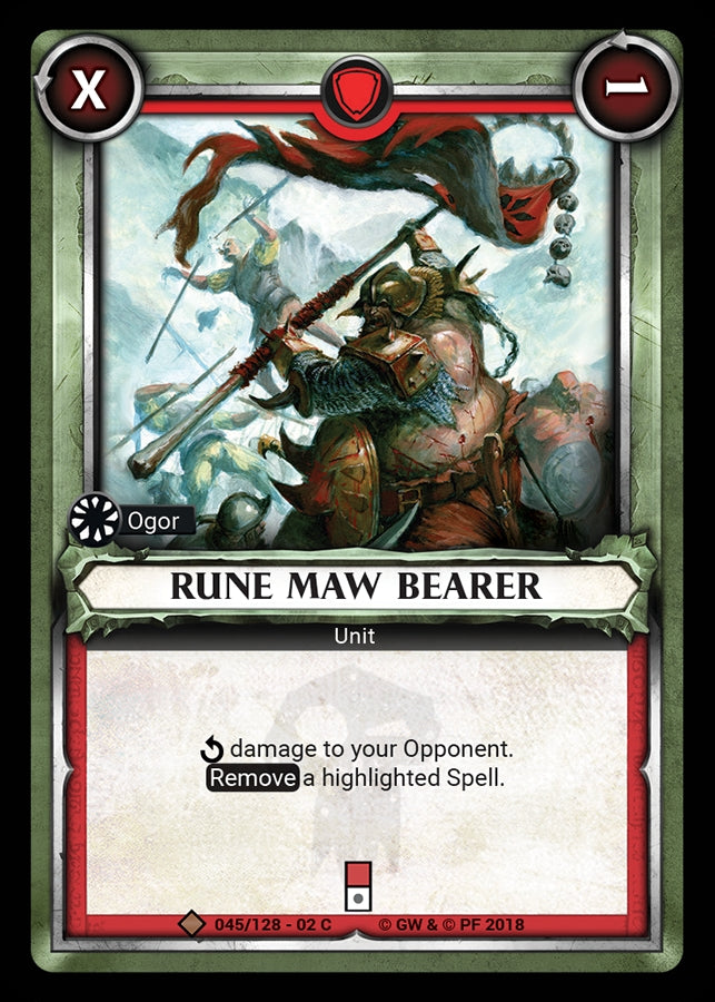 Rune Maw Bearer Unclaimed (045) [WHAOSCO] - Warhammer Age of Sigmar Champions TCG Single