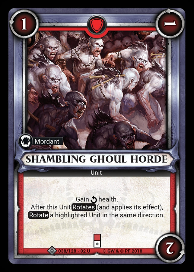 Shambling Ghoul Horde Unclaimed (038) [WHAOSCO] - Warhammer Age of Sigmar Champions TCG Single