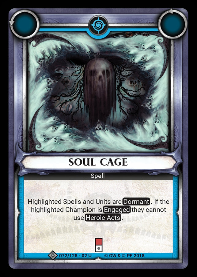 Soul Cage Unclaimed (072) [WHAOSCO] - Warhammer Age of Sigmar Champions TCG Single