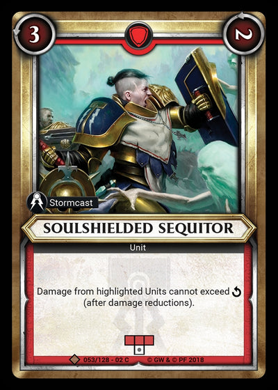 Soulshielded Sequitor Unclaimed (053) [WHAOSCO]