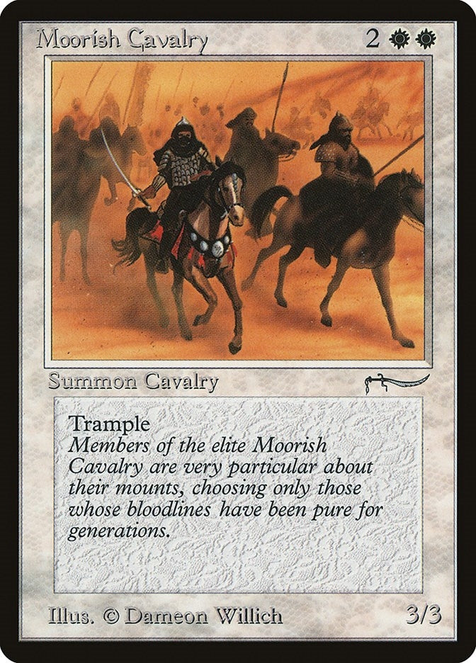 Image for Moorish Cavalry (Light) (Arabian Nights) - Magic: The Gathering