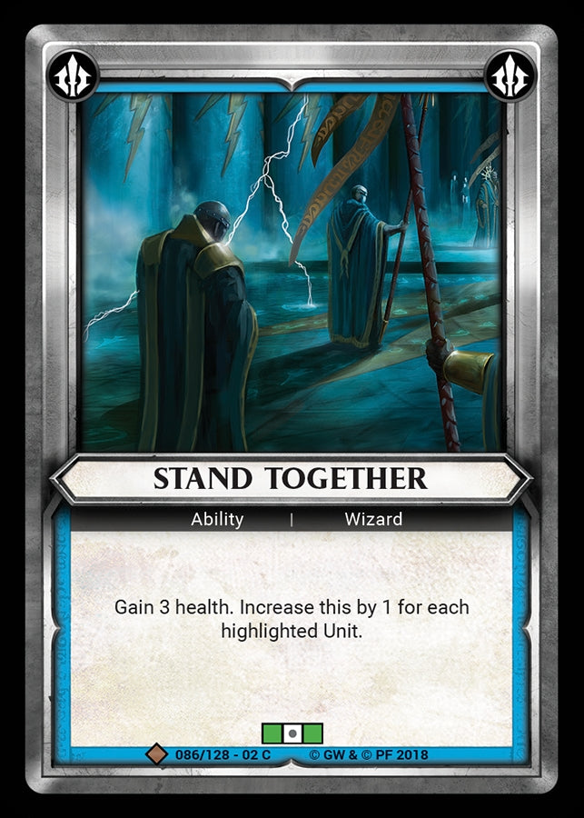 Stand Together Unclaimed (086) [WHAOSCO] - Warhammer Age of Sigmar Champions TCG Single