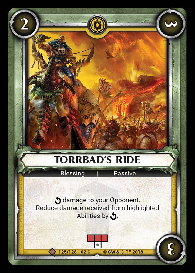 Torrbad s Ride Unclaimed () [WHAOSCO] - Warhammer Age of Sigmar Champions TCG Single