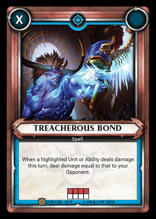 Treacherous Bond Unclaimed () [WHAOSCO] - Warhammer Age of Sigmar Champions TCG Single