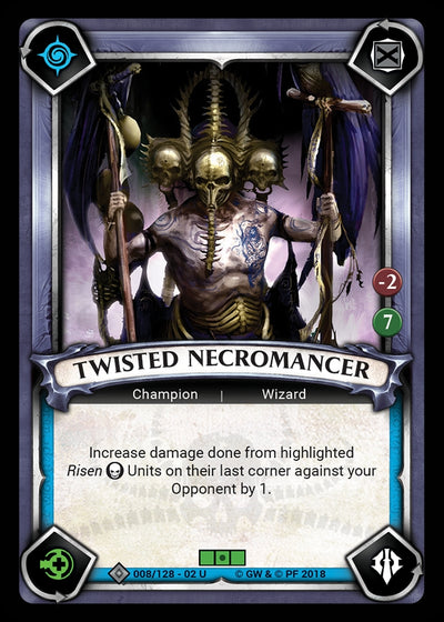 Twisted Necromancer Unclaimed (008) [WHAOSCO]