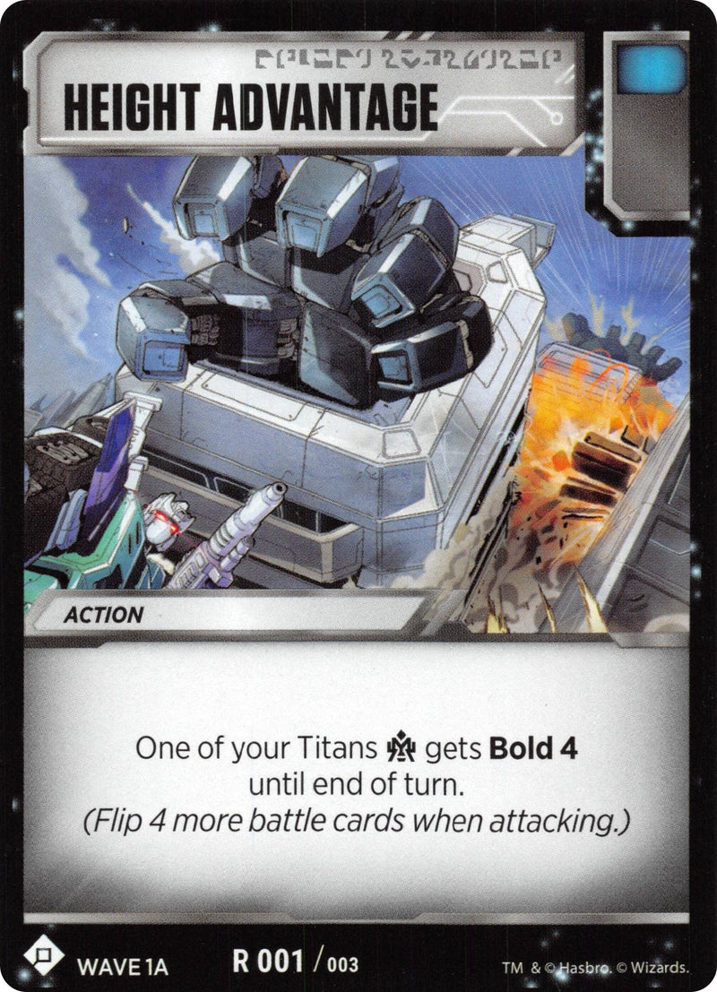 Image for Height Advantage (Wave 1A - Metroplex) (Wave 1) (1) - Transformers TCG