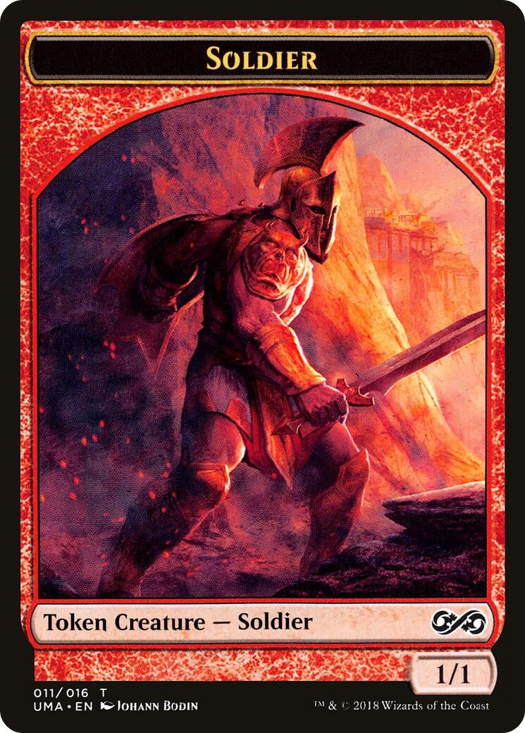 Image for Soldier Token (Ultimate Masters) (11) - Magic: The Gathering