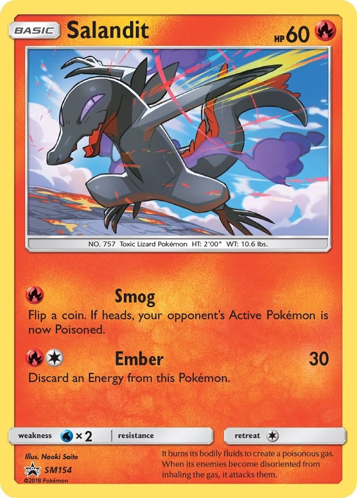 Image for Salandit - SM154 (SM Promos) (SM154) - Pokemon