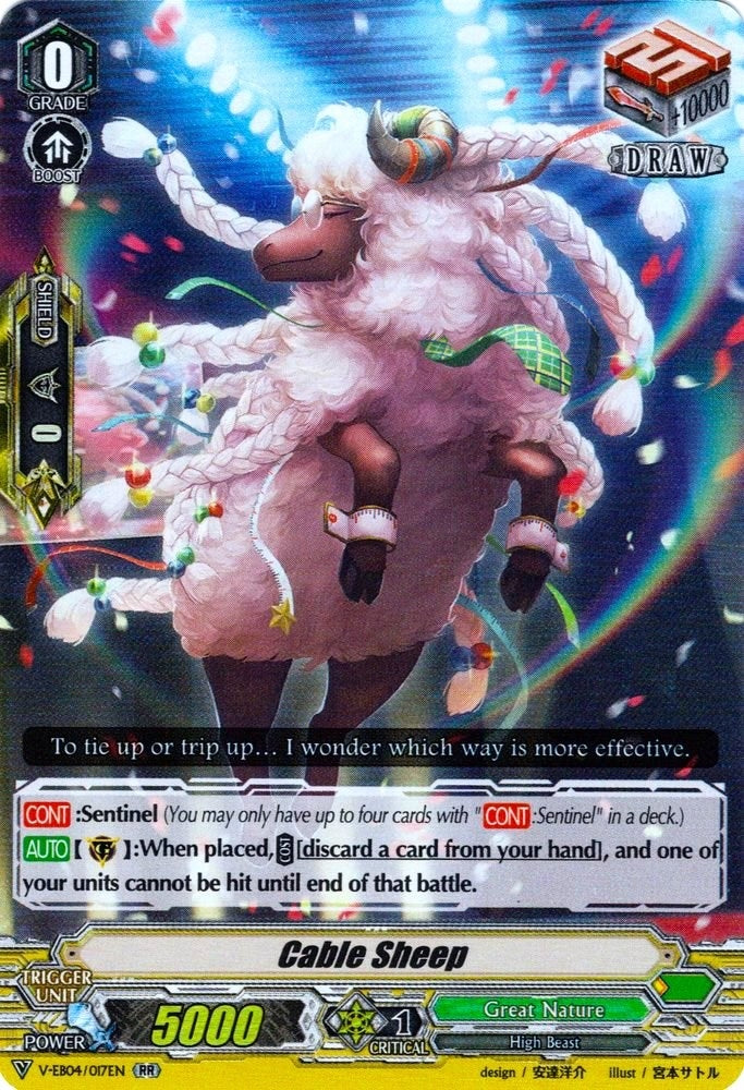 Image for Cable Sheep (V-EB04: The Answer of Truth) (V-EB04/017EN) - Cardfight Vanguard