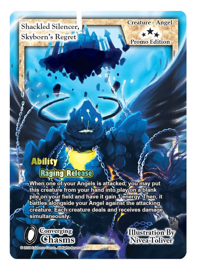 Image for Shackled Silencer, Skyborn's Regret (Promo Edition) (Exodus Promo Cards) - Exodus TCG
