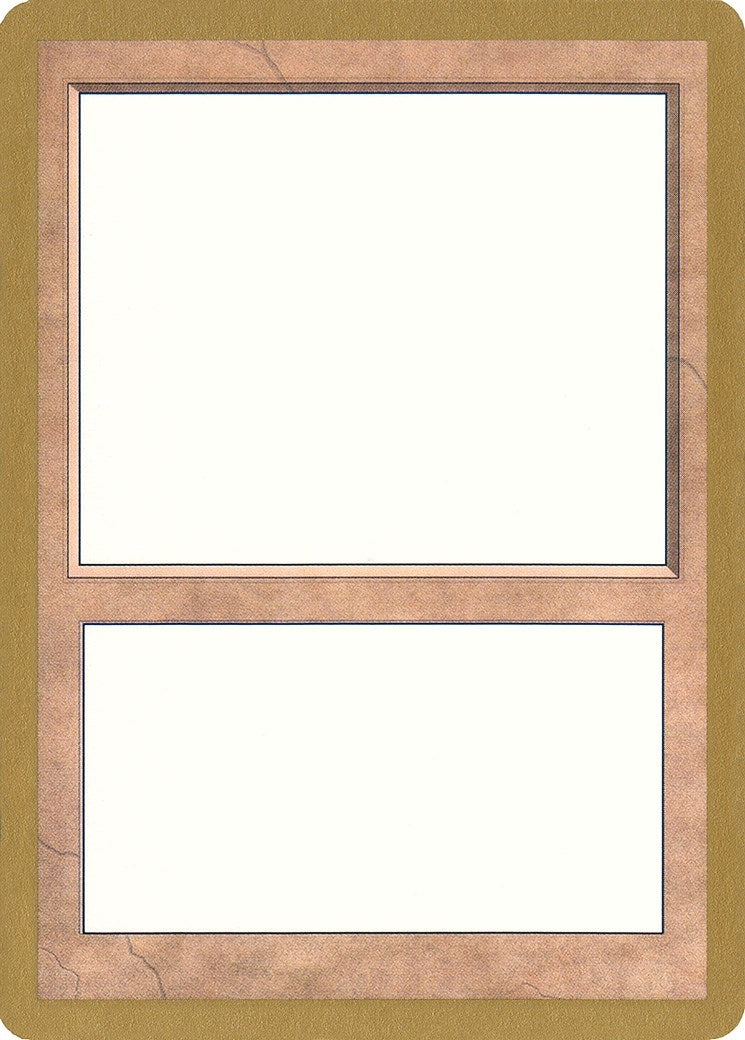 Image for 1998 World Championship Blank Card (World Championship Decks) - Magic: The Gathering