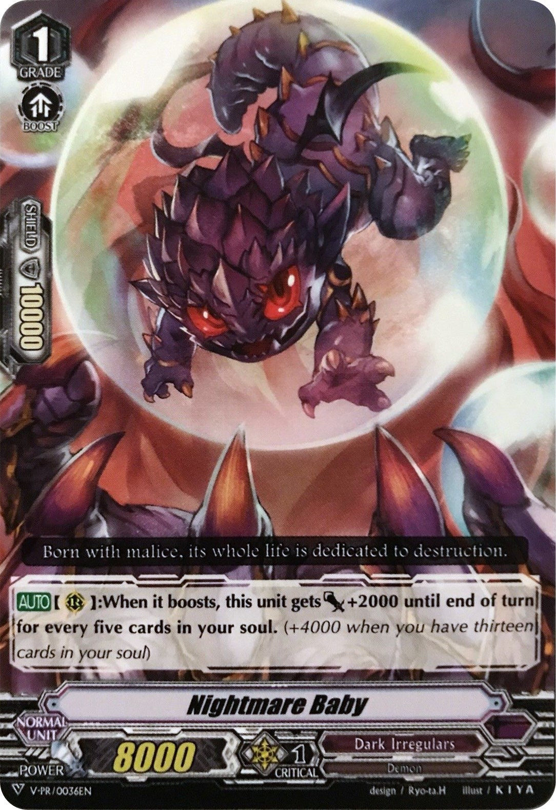 Image for Nightmare Baby (V Promo Cards) (V-PR/0036EN) - Cardfight Vanguard
