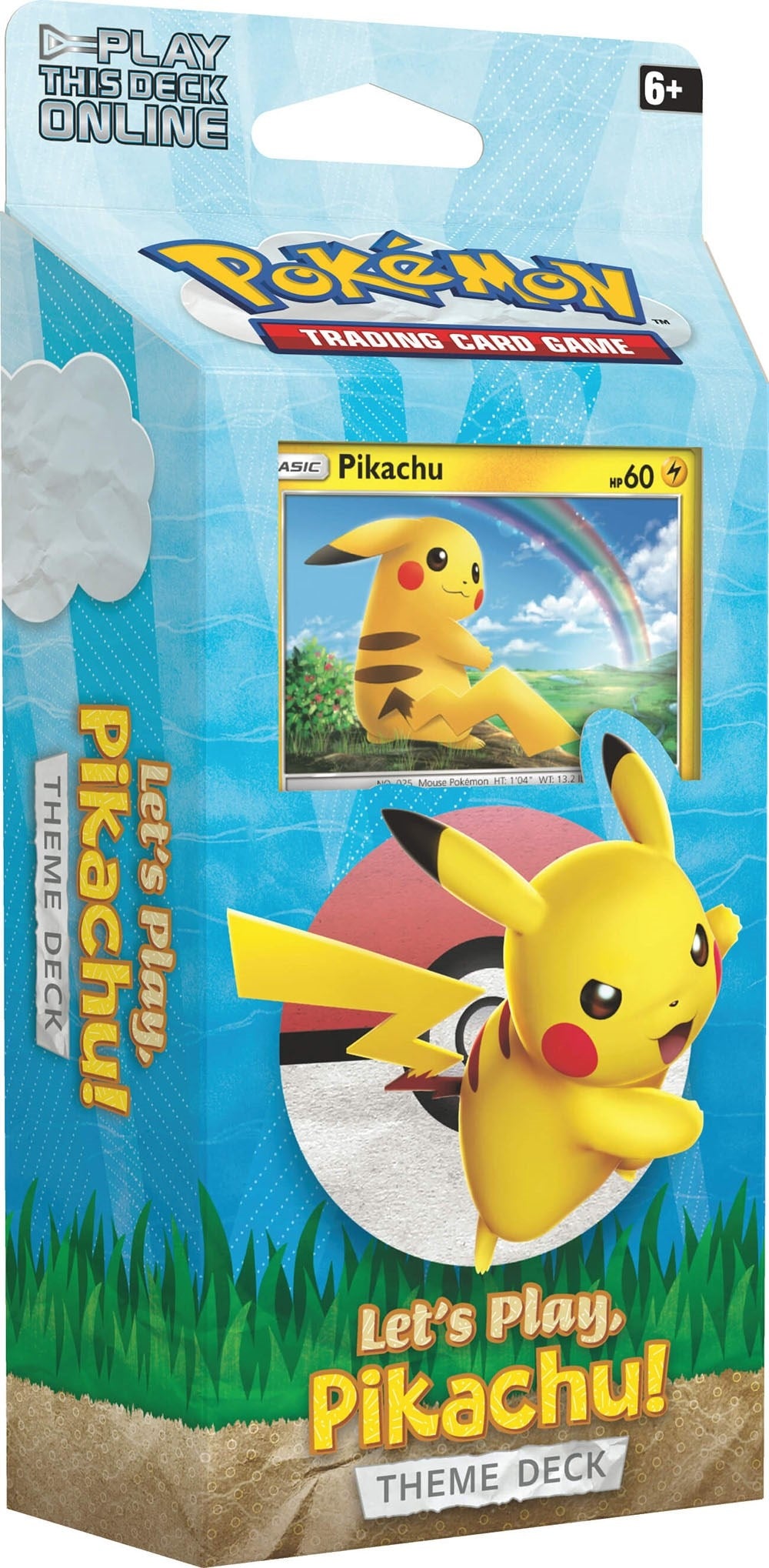 Image for Let's Play Theme Deck [Pikachu] - Pokemon