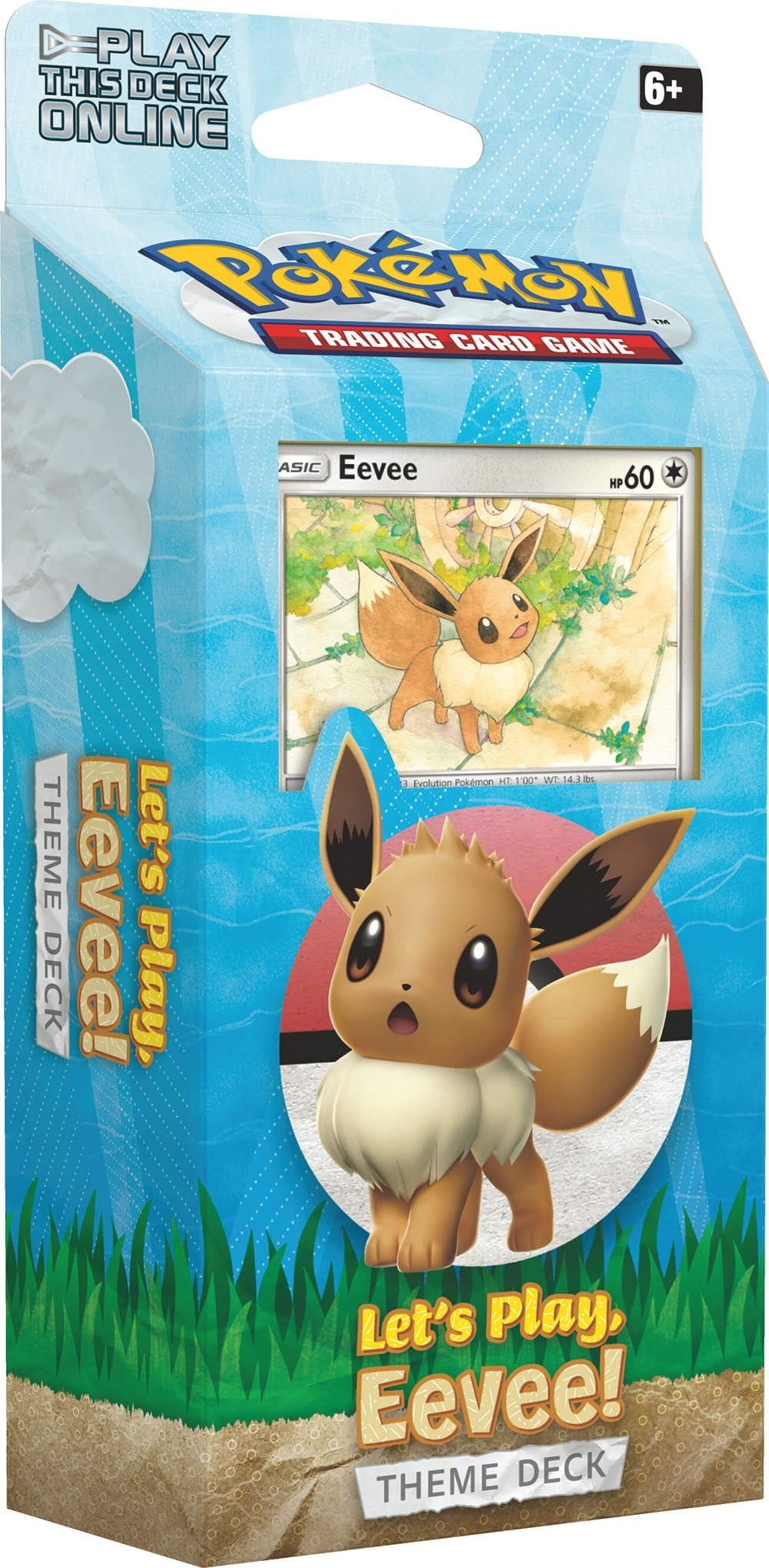 Image for Let's Play Theme Deck [Eevee] - Pokemon