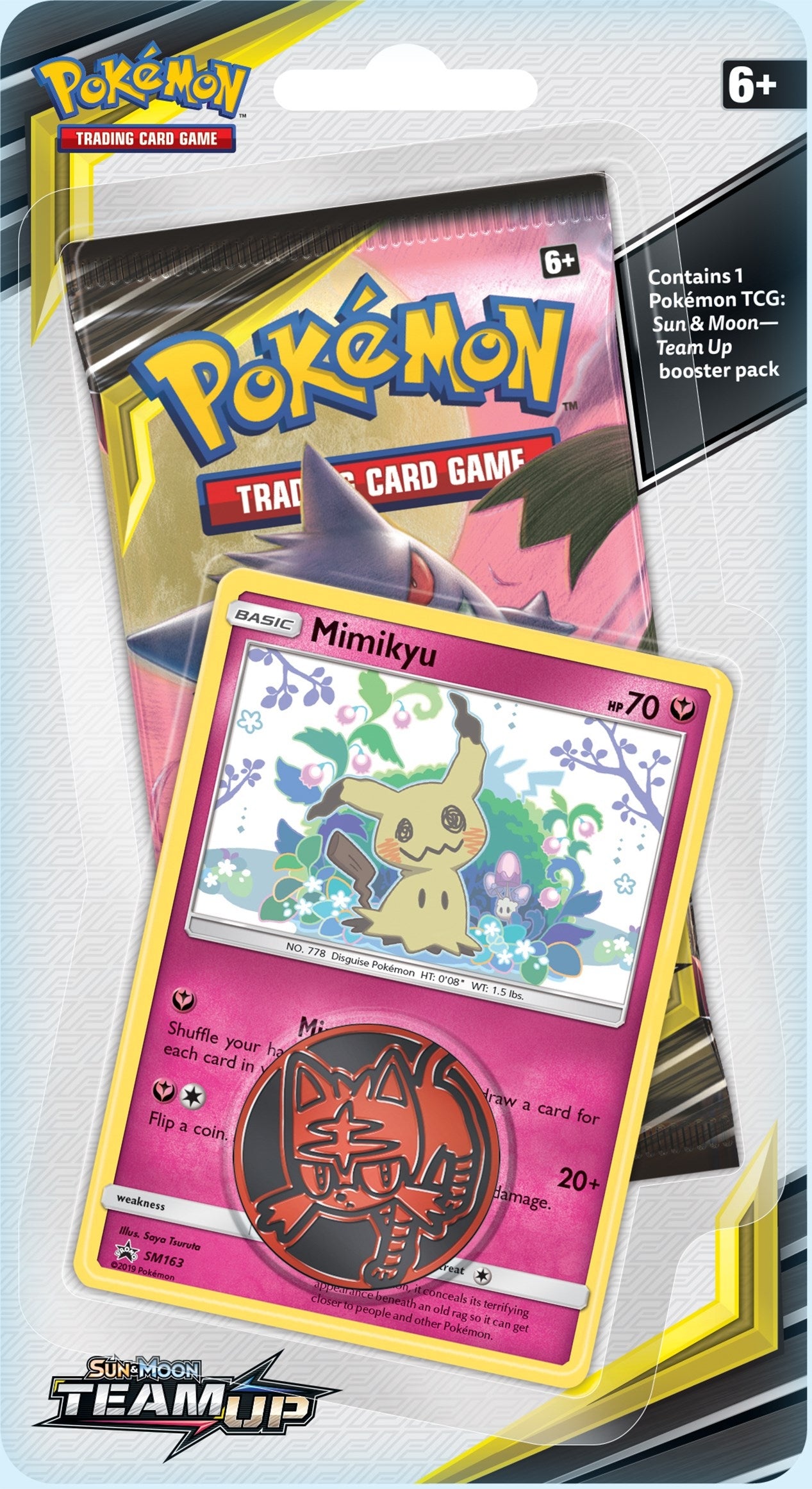 Image for Team Up Single Pack Blister [Mimikyu] - Pokemon