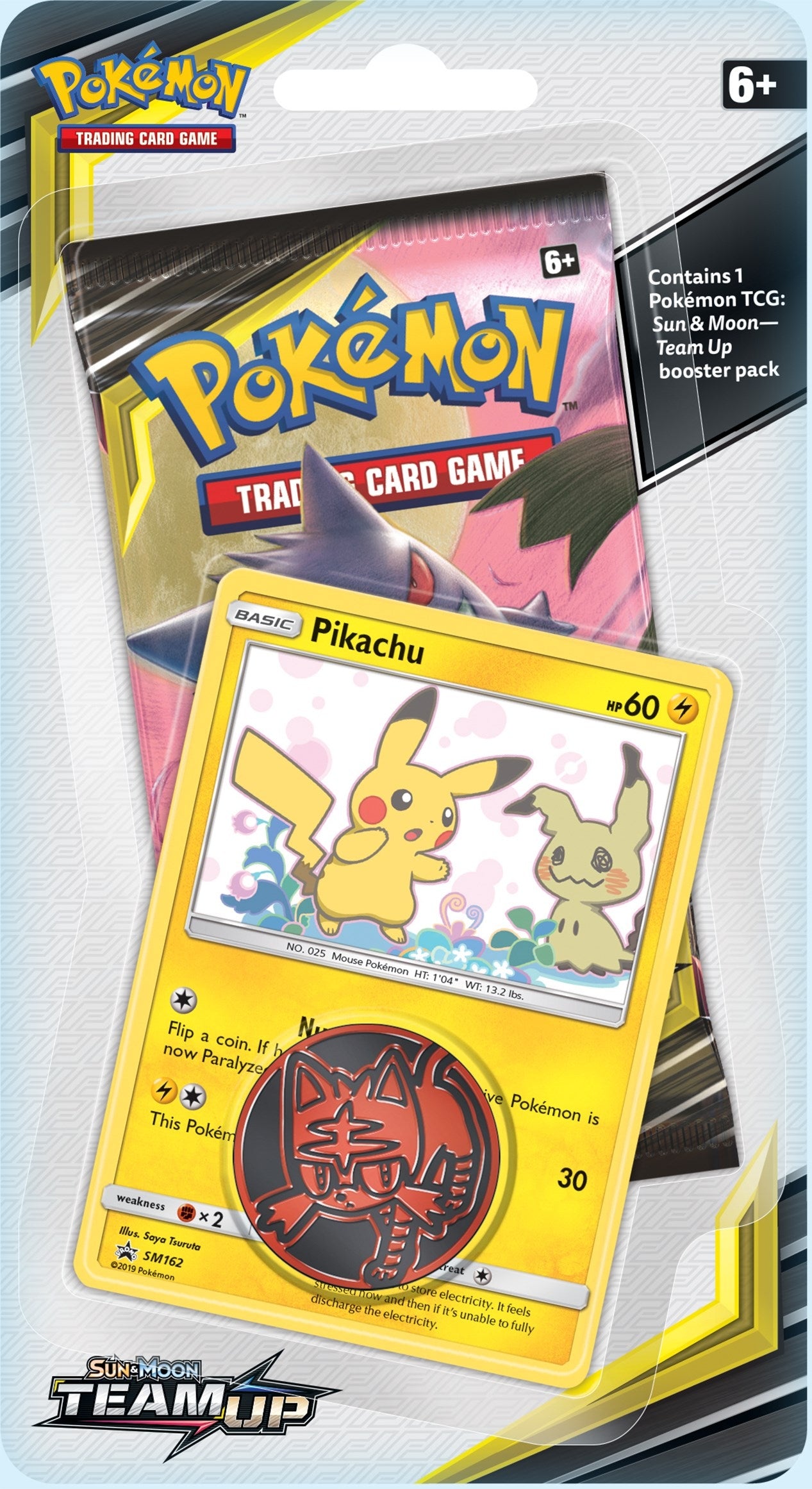 Image for Team Up Single Pack Blister [Pikachu] - Pokemon