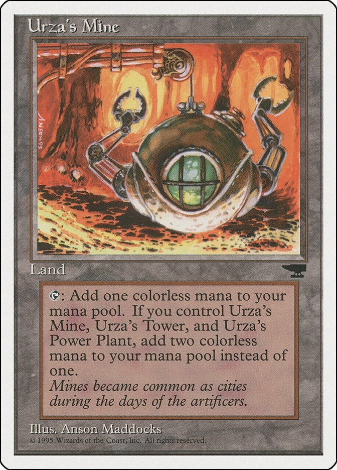 Image for Urza's Mine (Clawed Sphere) (Chronicles) - Magic: The Gathering