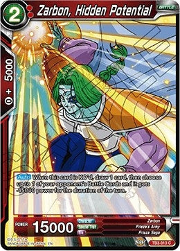 Image for Zarbon, Hidden Potential (Clash of Fates) (TB3-013) - Dragon Ball Super: Masters