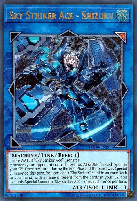 Image for Sky Striker Ace - Shizuku (UTR) (OTS Tournament Pack 9) (OP09-EN003) - YuGiOh
