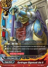 Image for Gardragon Gigantusk the II (Buddy Lineage) (S-BT01A-CP01/0024EN) - Future Card BuddyFight