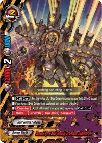 Image for Demonic Rock Mech General, Dra-gollum Dolmoderai (Buddy Lineage) (S-BT01A-UB03/0015EN) - Future Card BuddyFight