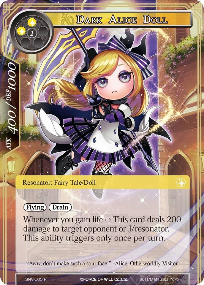 Image for Dark Alice Doll (The Strangers of New Valhalla) (SNV-005) - Force of Will
