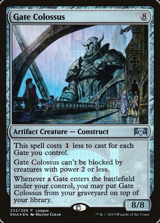 Image for Gate Colossus (League Promos) (232) - Magic: The Gathering