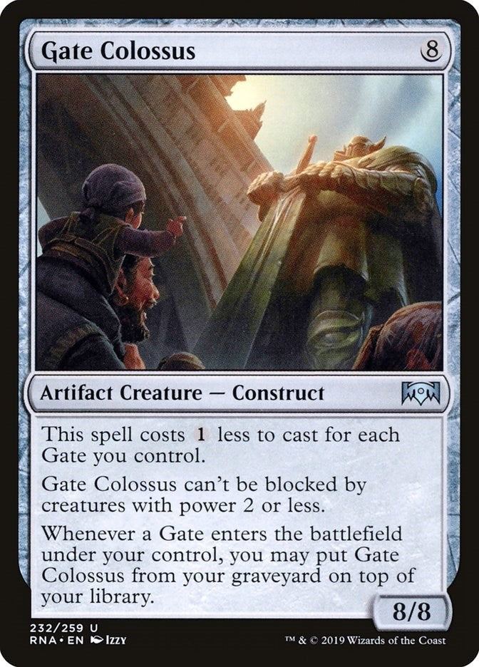 Image for Gate Colossus (Ravnica Allegiance) (232) - Magic: The Gathering