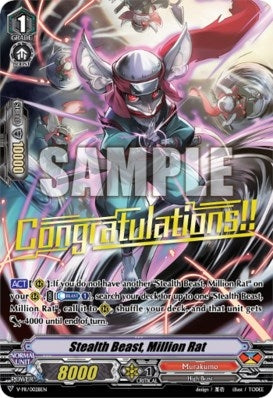 Image for Stealth Beast, Million Rat (V Promo Cards) (V-PR/0028EN) - Cardfight Vanguard